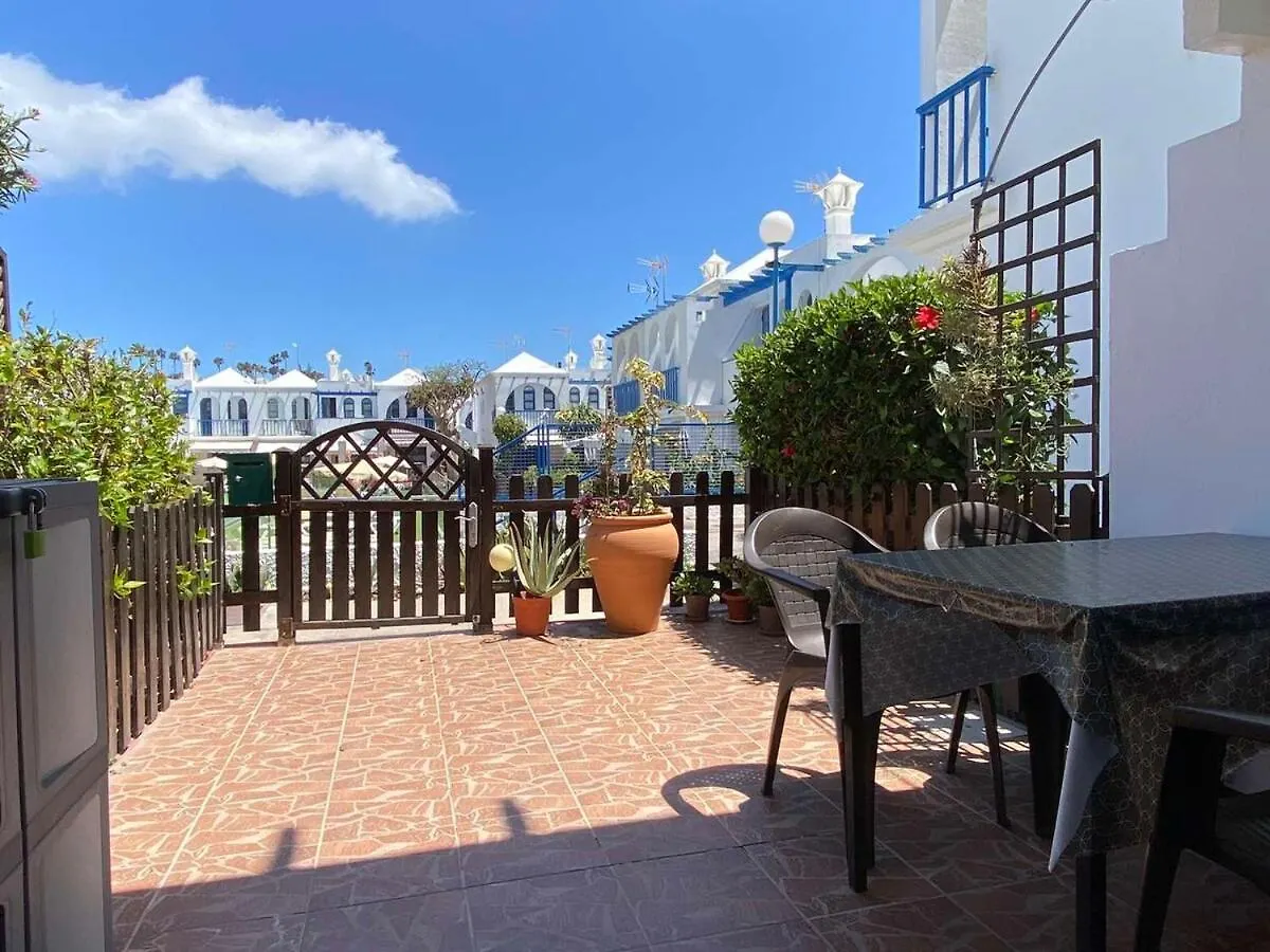 Sunny Poolview Bungalow In Maspalomas 0*, מספאלומס